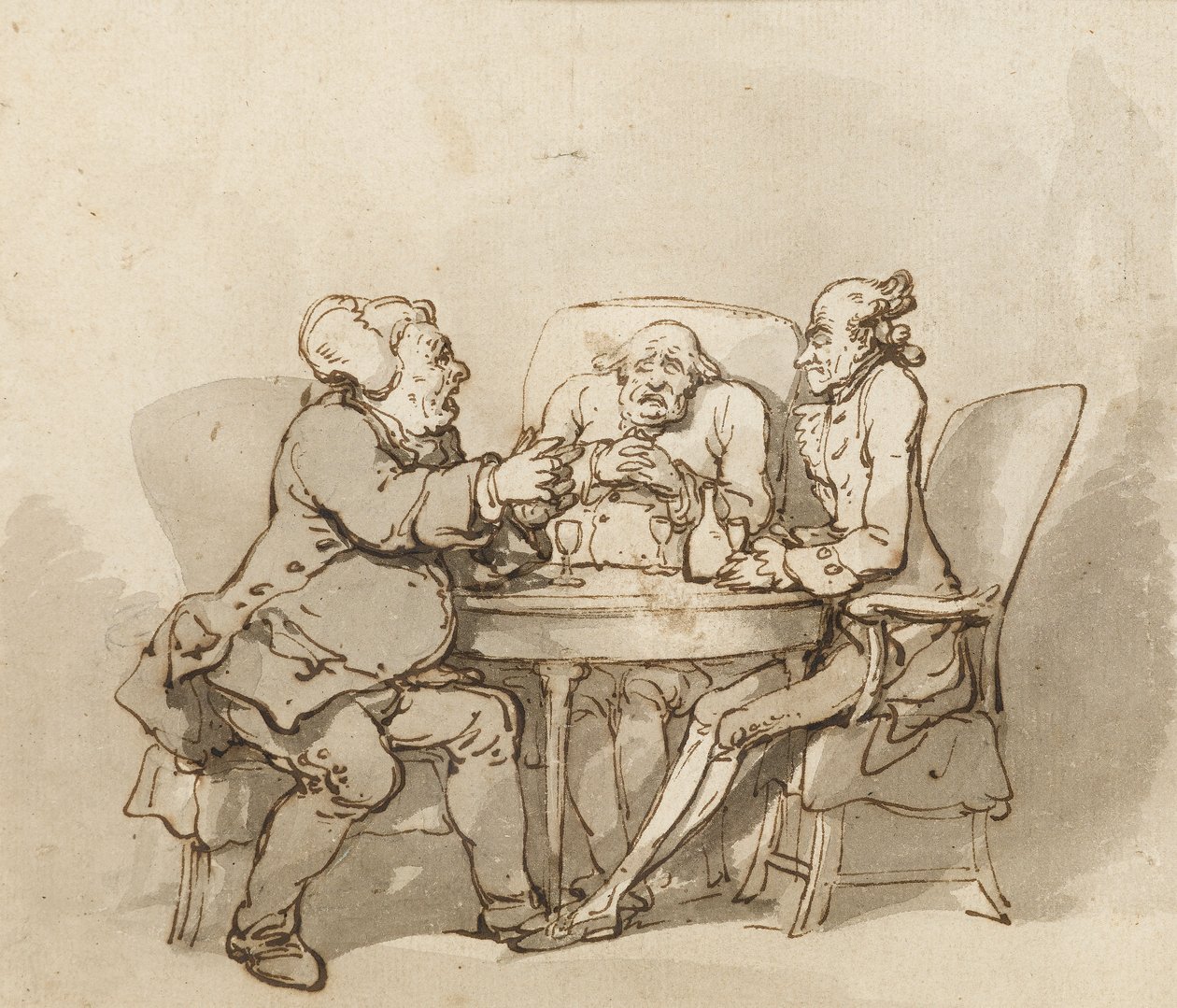 Un compagno di chiacchiere da Thomas Rowlandson