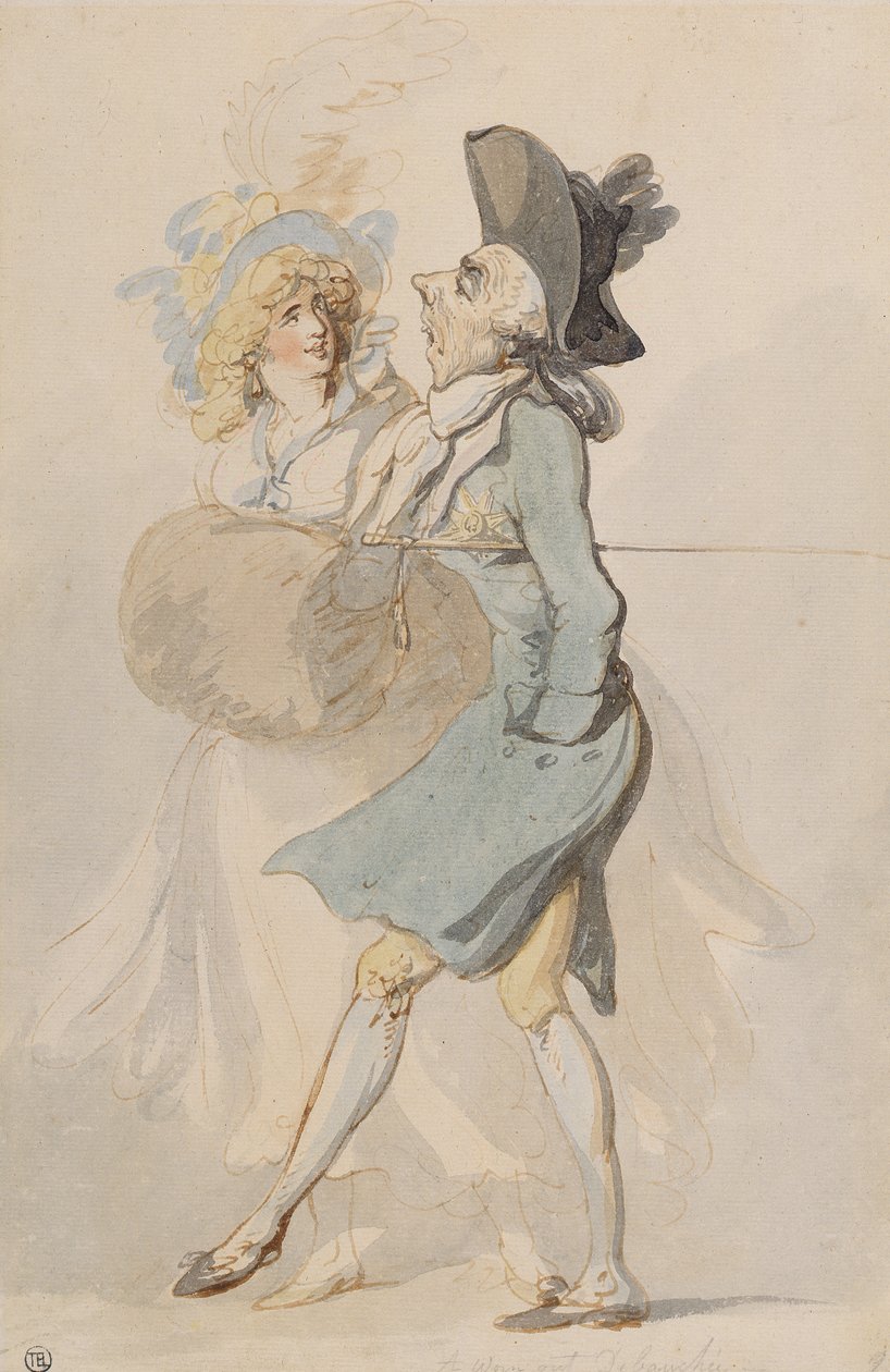 Un libertino esausto da Thomas Rowlandson