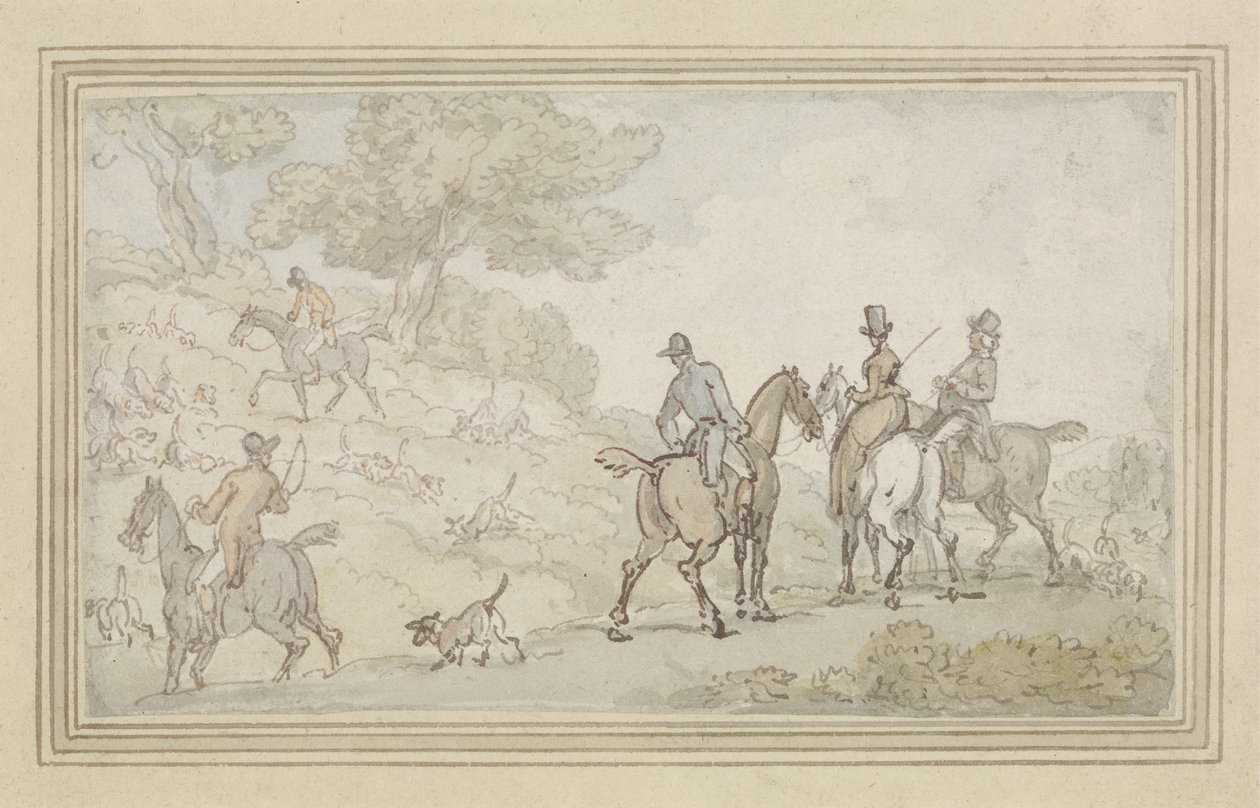 Copertina del disegno da Thomas Rowlandson