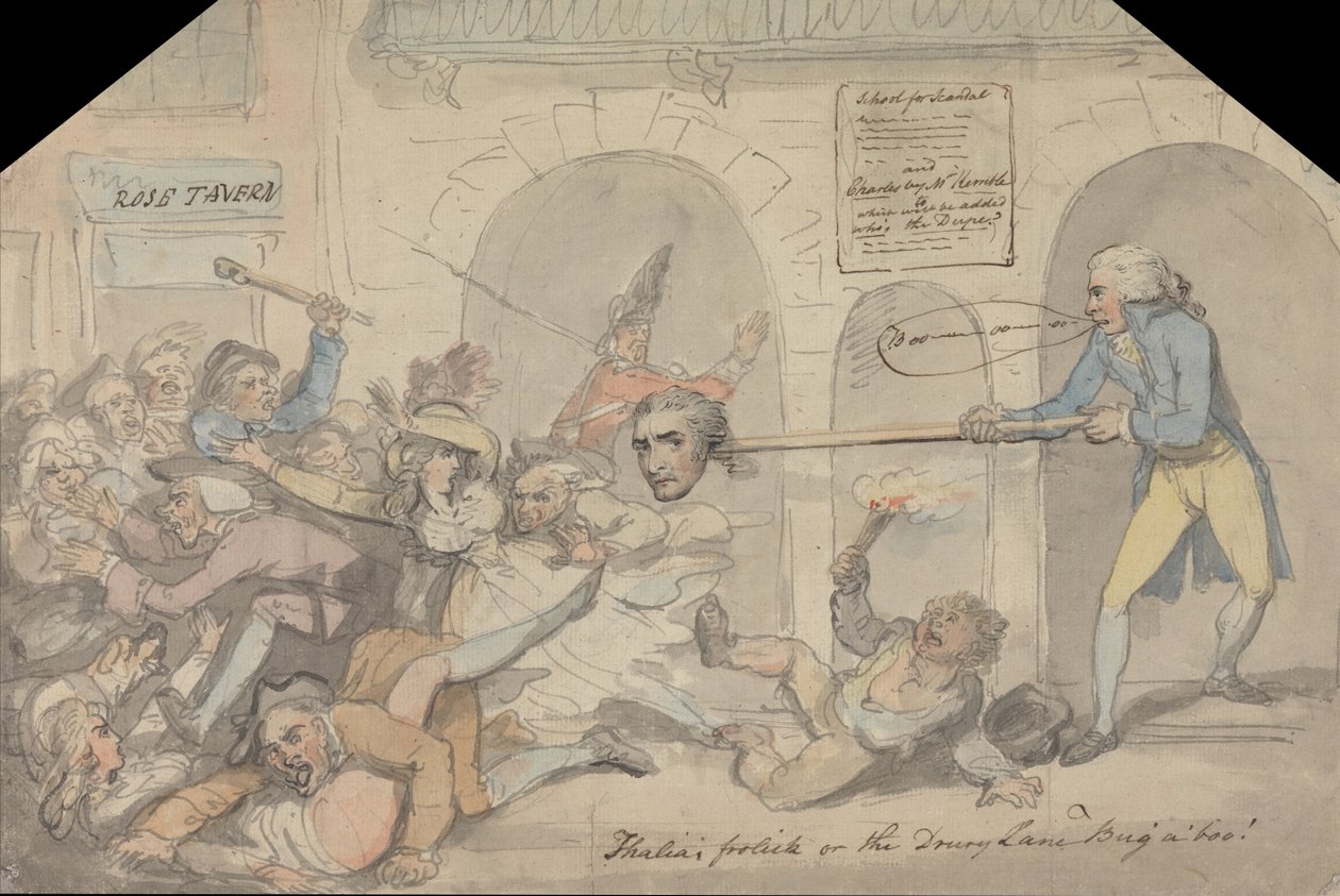 Drury Lane. La scuola dello scandalo da Thomas Rowlandson
