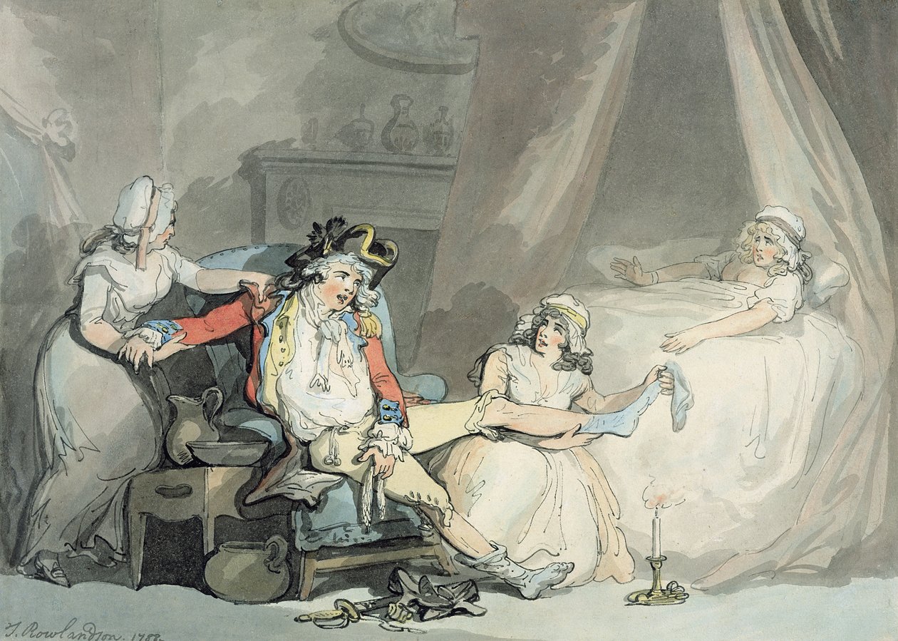 Le Quattro del Pomeriggio in Città da Thomas Rowlandson