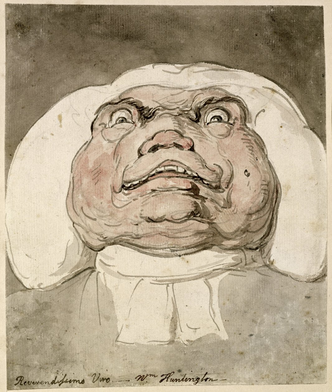 Reverendissimo Viro - V.H Huntington da Thomas Rowlandson
