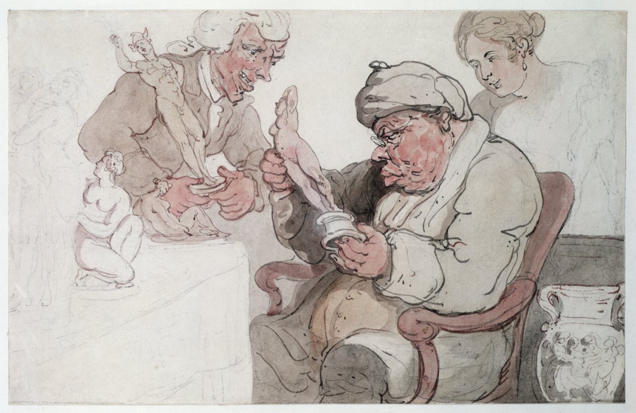 Il conoscitore da Thomas Rowlandson