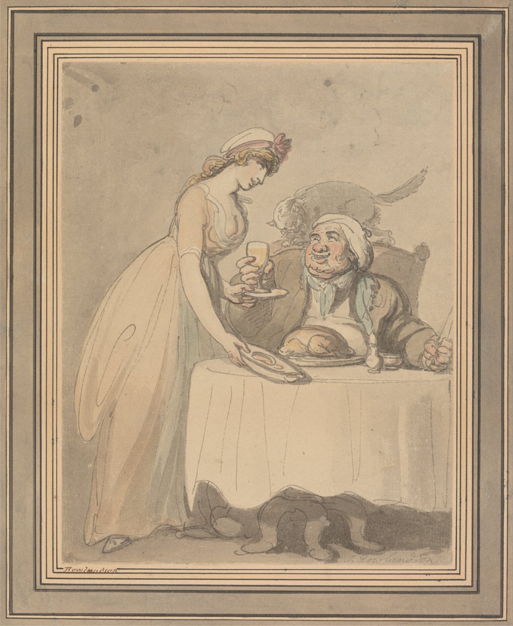 Il goloso da Thomas Rowlandson