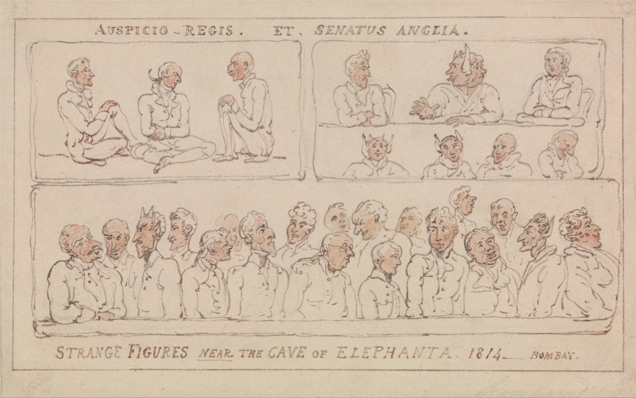 Il Gran Maestro o le avventure di Qui Hi in Hindostan da Thomas Rowlandson