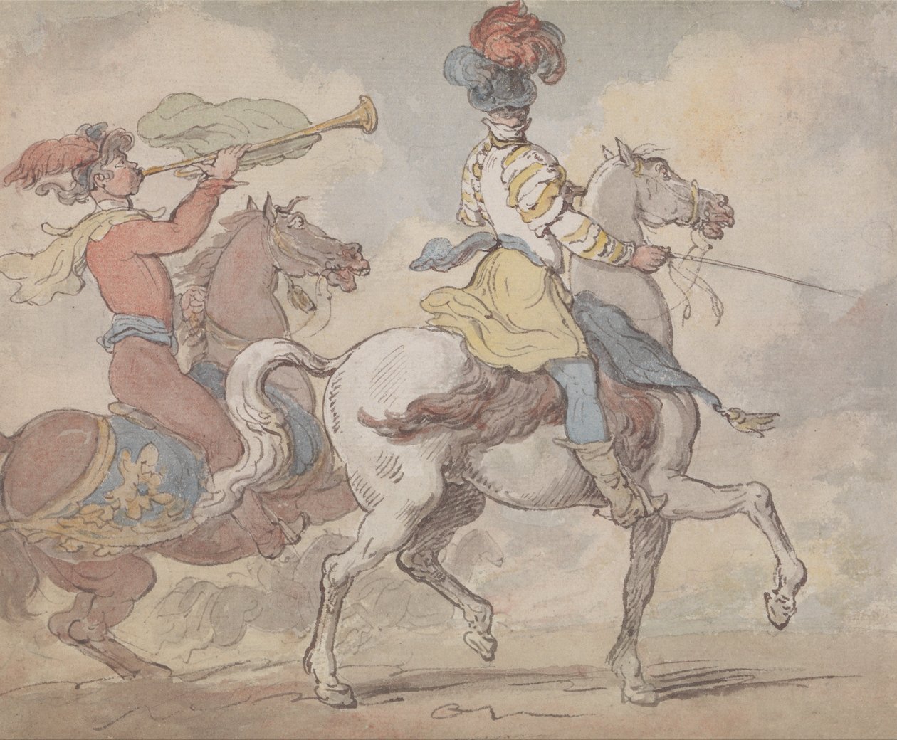Gli Araldi da Thomas Rowlandson