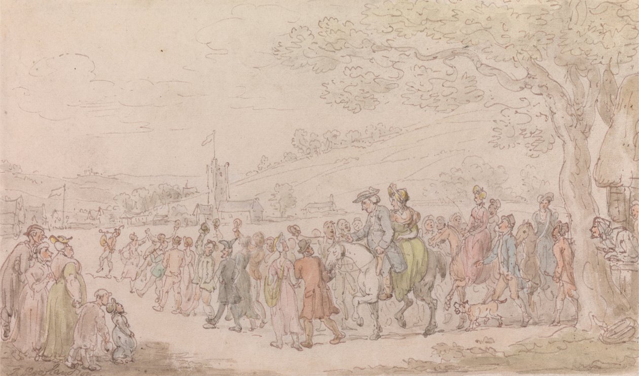 Il vicario di Wakefield: il benvenuto da Thomas Rowlandson