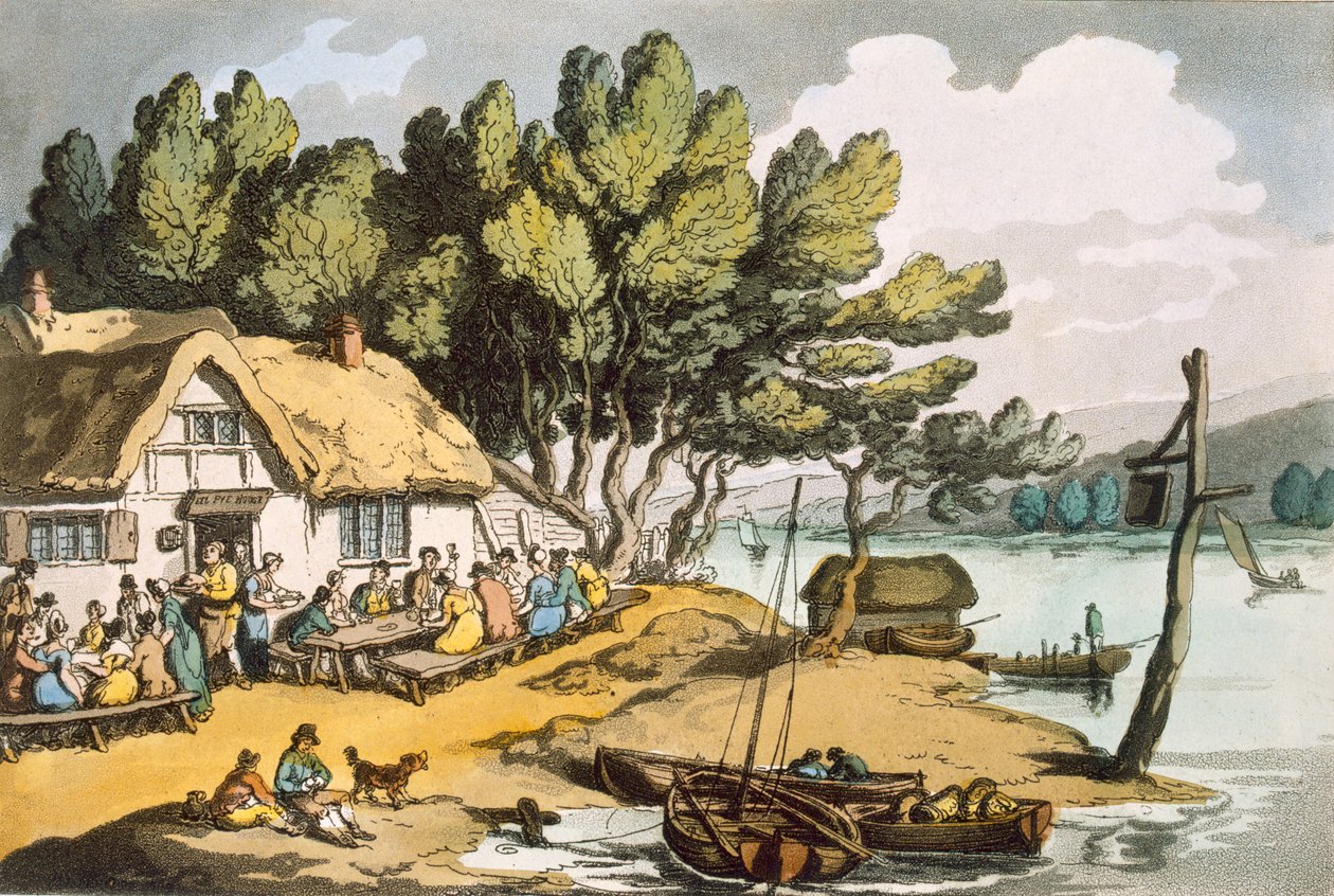 Veduta vicino a Newport, Isola di Wight, da 