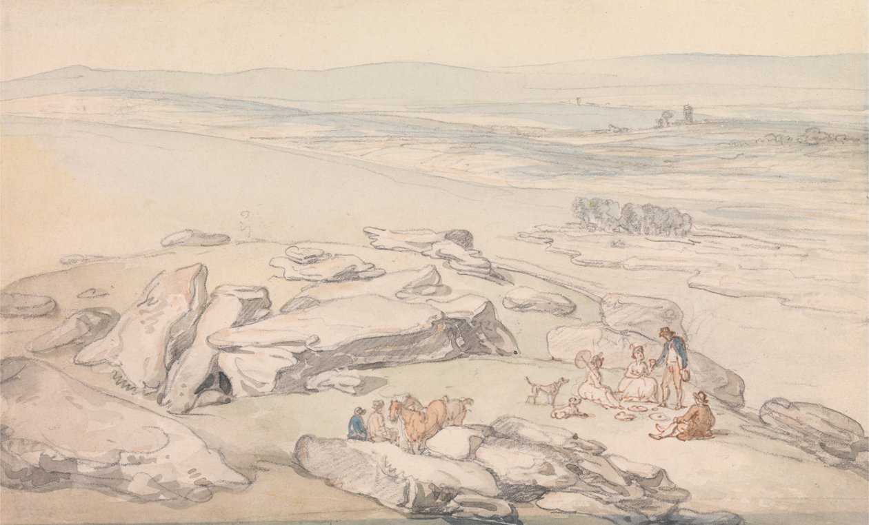 Veduta di Exmoor da Thomas Rowlandson