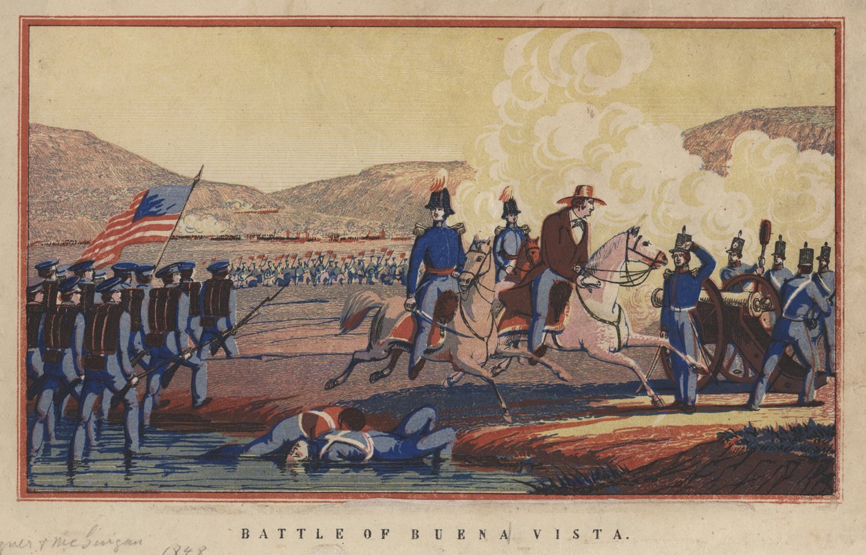 Battaglia di Buena Vista, 1848 da Thomas S. Wagner