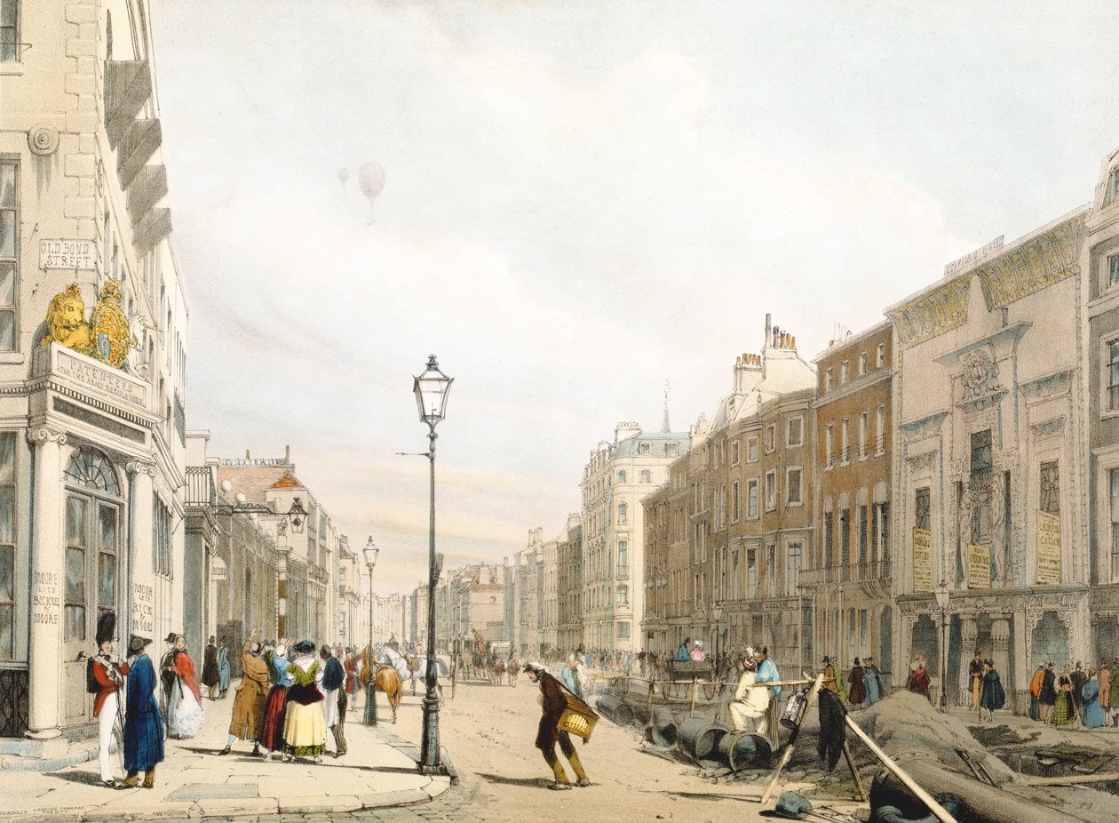 Piccadilly, verso la città, da 