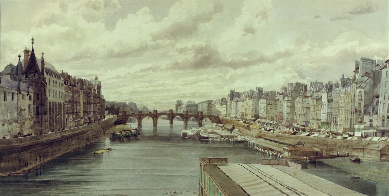 Il Pont Neuf, Parigi da Thomas Shotter Boys