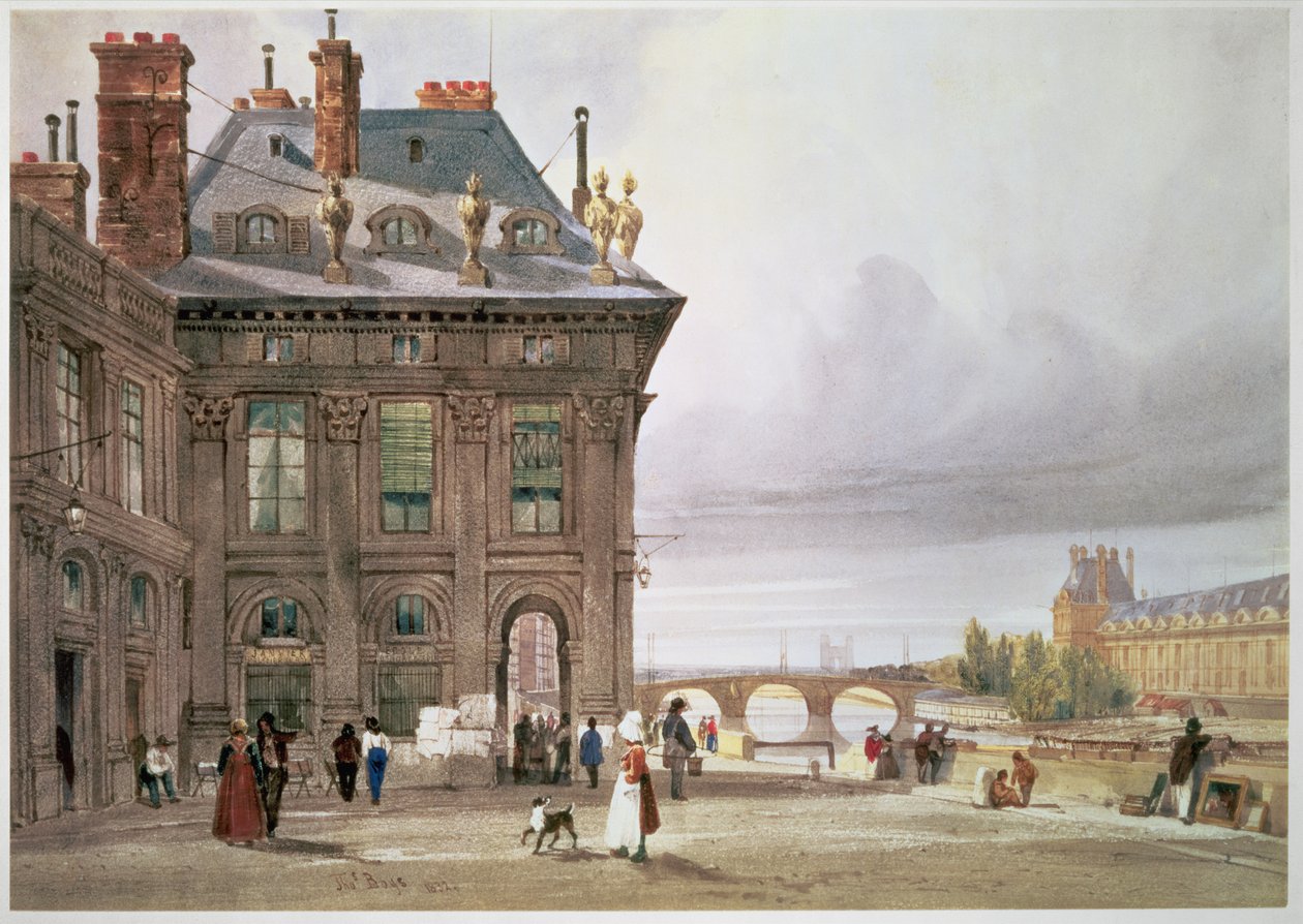 Il Pont Royal e le Tuileries visti dall