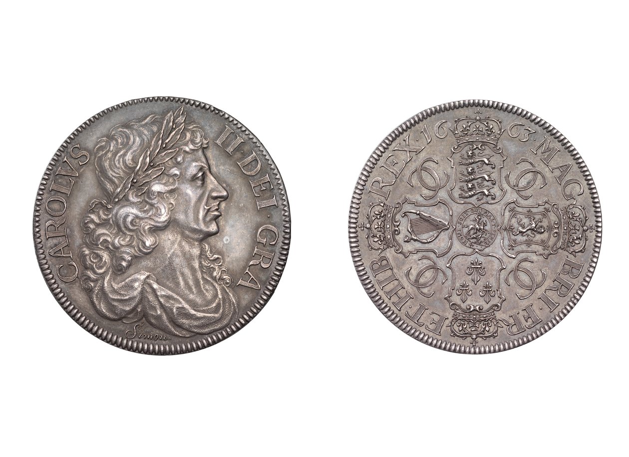 Corona della petizione, 1663 da Thomas Simon