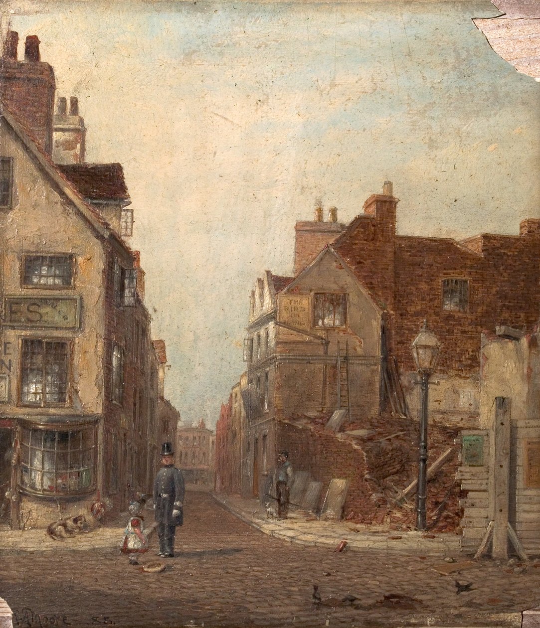 Sheep Lane, Nottingham, c.1885 da Thomas Sturge Moore