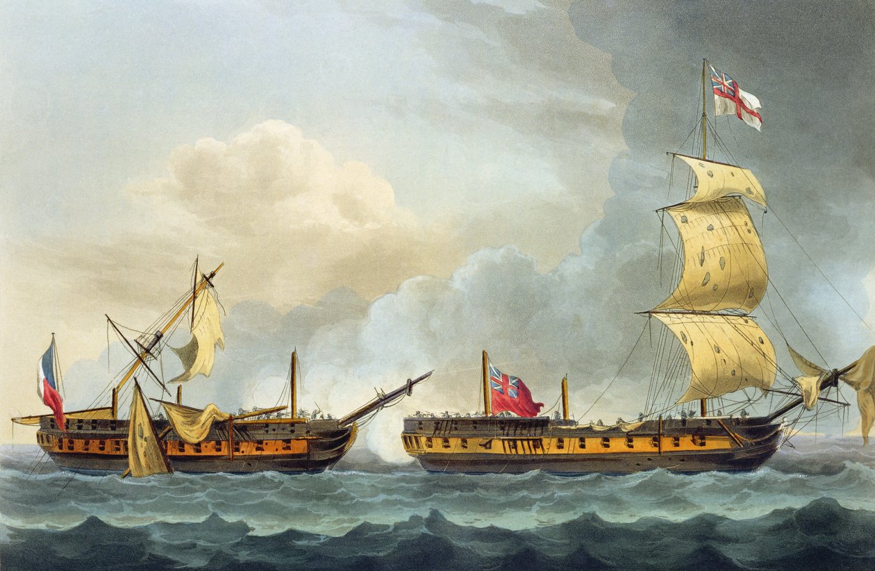 Cattura di La Fique, 5 gennaio 1795, da 