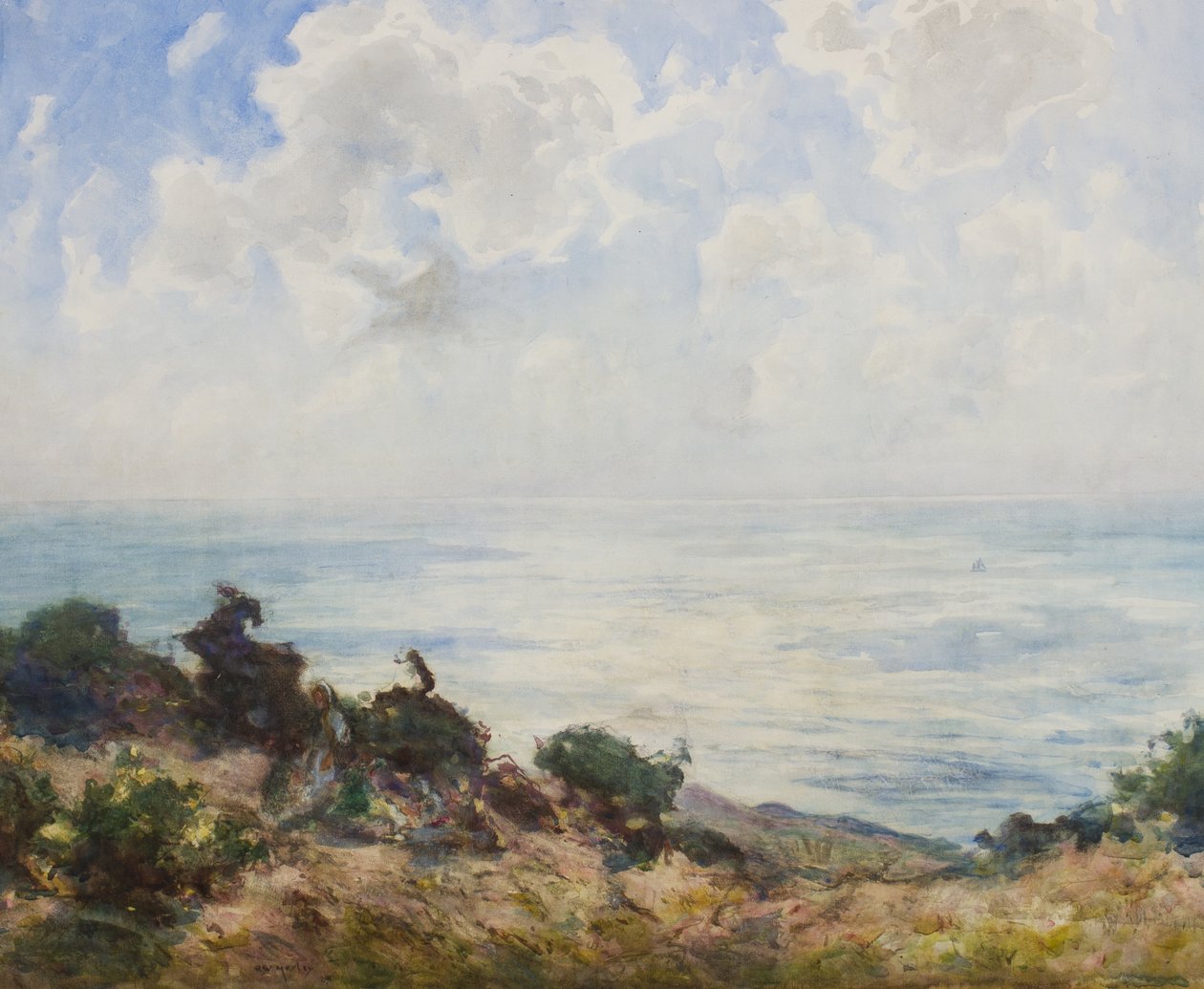 East Hill, Hastings - mattina presto da Thomas William Morley