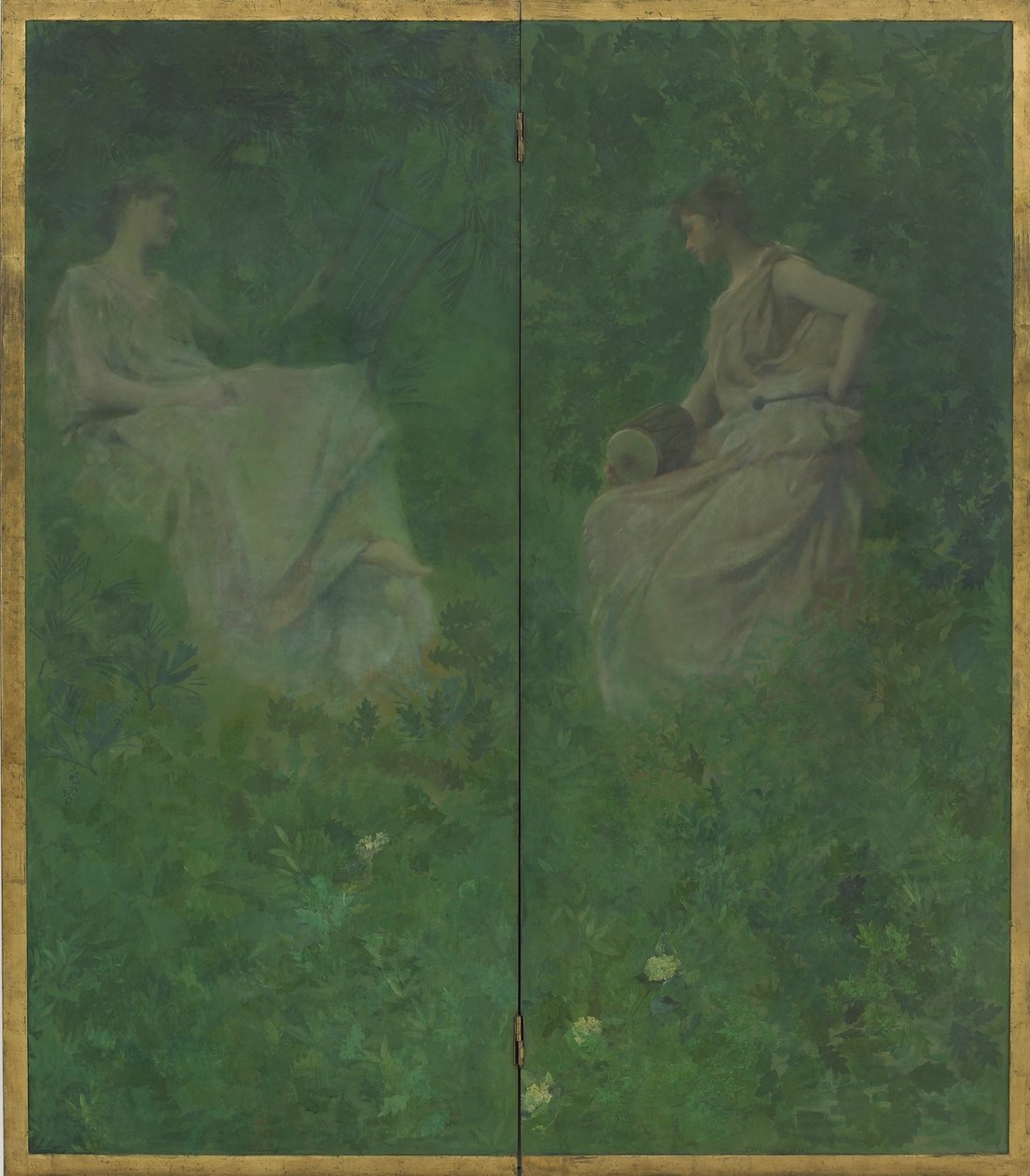 I Quattro Suoni Silvani da Thomas Wilmer Dewing