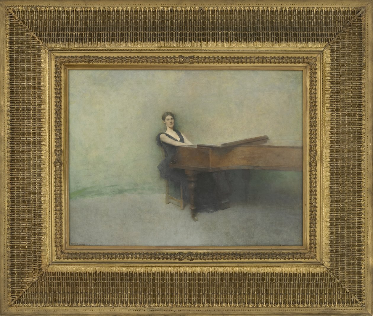 Il Pianoforte, 1891 da Thomas Wilmer Dewing