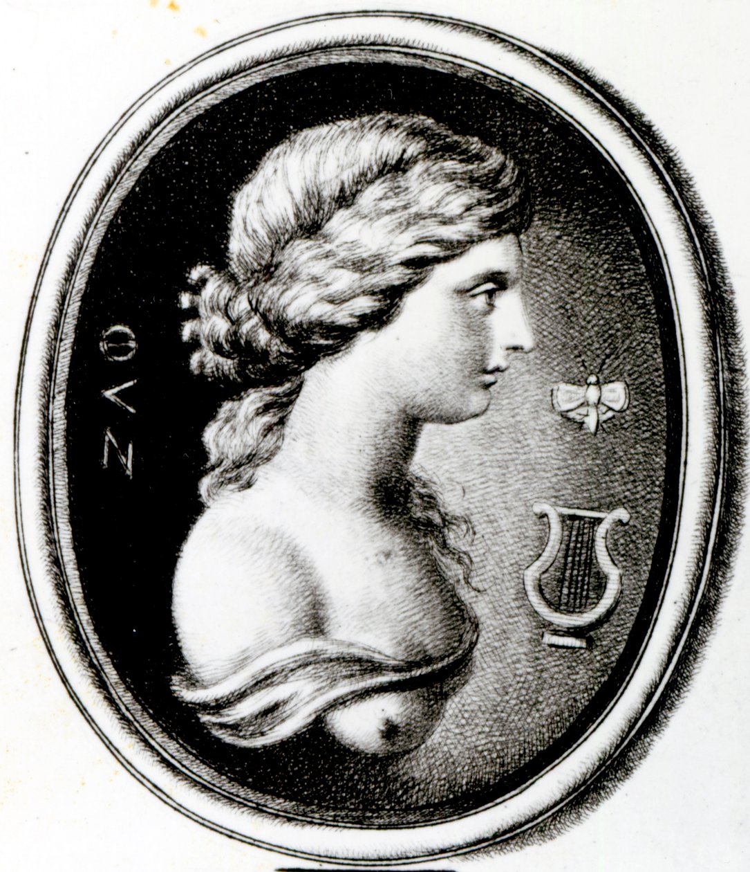 Ritratto di Saffo da Thomas Worlidge
