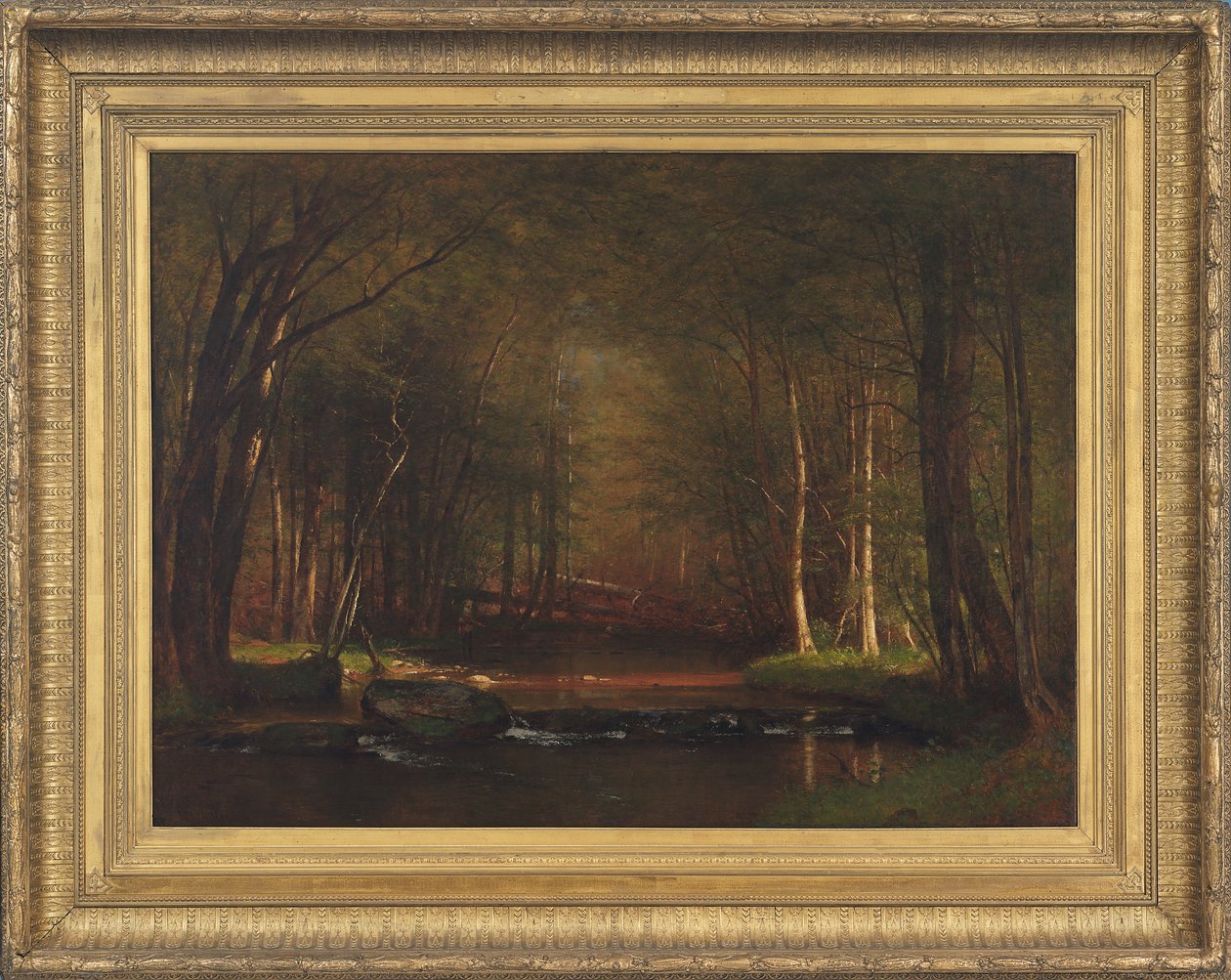 Trout Brook nei Catskills, 1875 da Thomas Worthington Whittredge