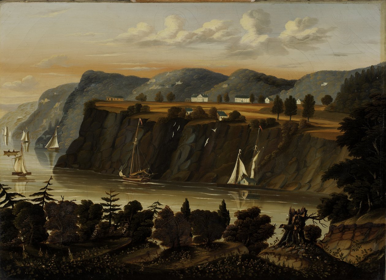 Veduta di West Point, 1840-1860 da Thomas Chambers