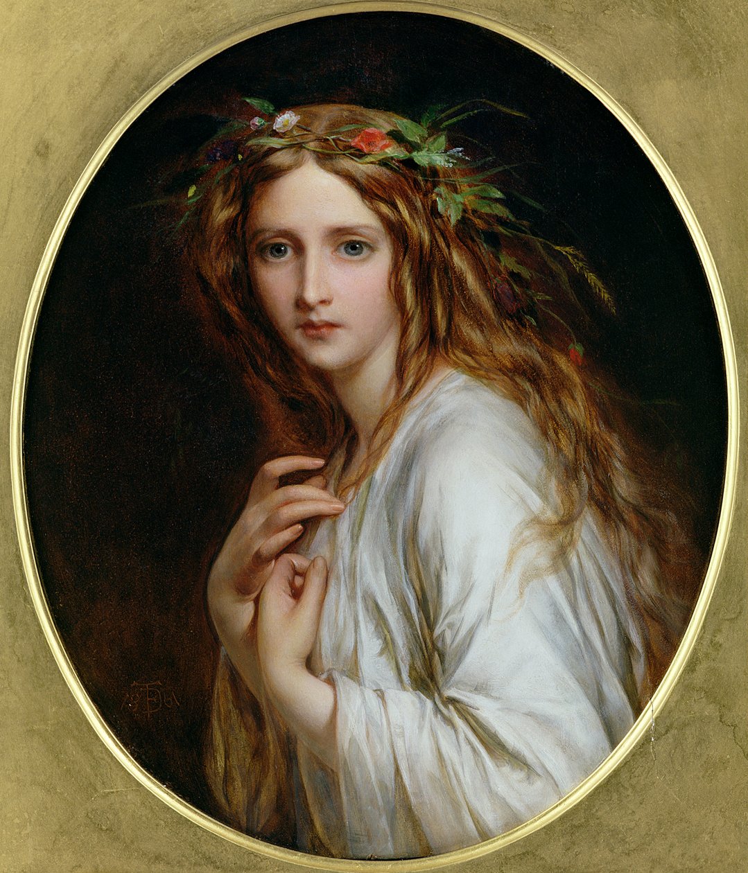 Ofelia, 1861 da Thomas Francis Dicksee