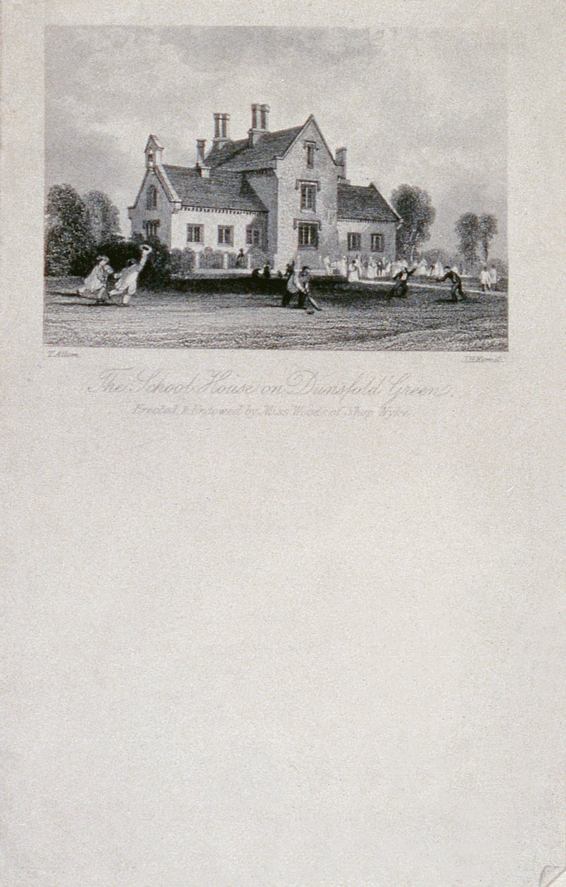 La scuola di Dunsfold Green, Surrey da Thomas Allom