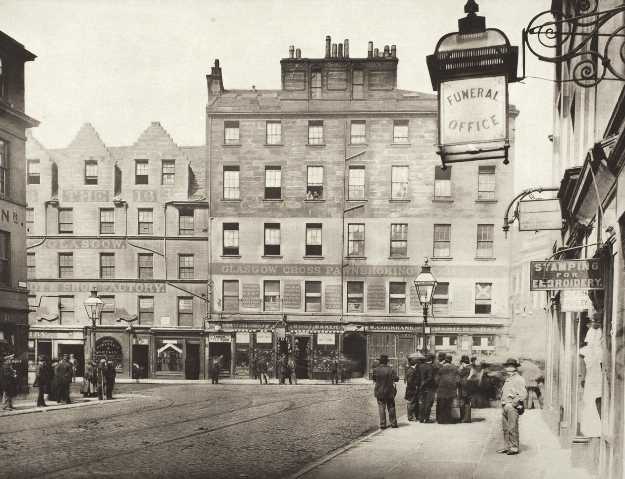 Saltmarket da London Street (n. 50) da Thomas Annan