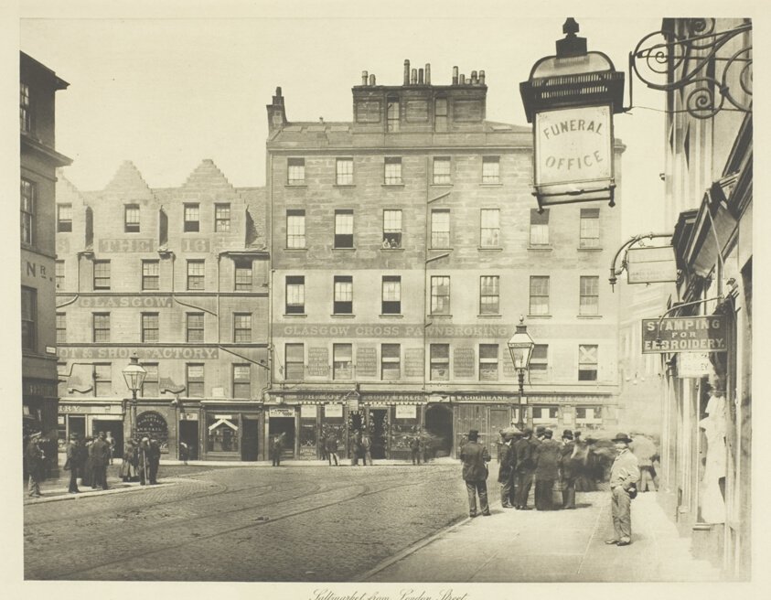 Saltmarket da London Street da Thomas Annan