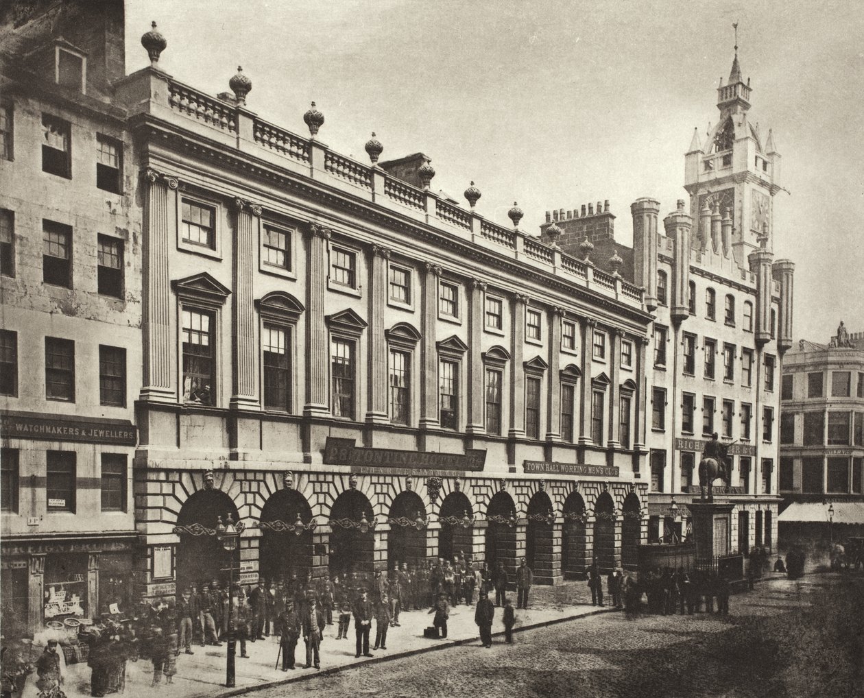 Tontine Building, Trongate (n. 19) da Thomas Annan