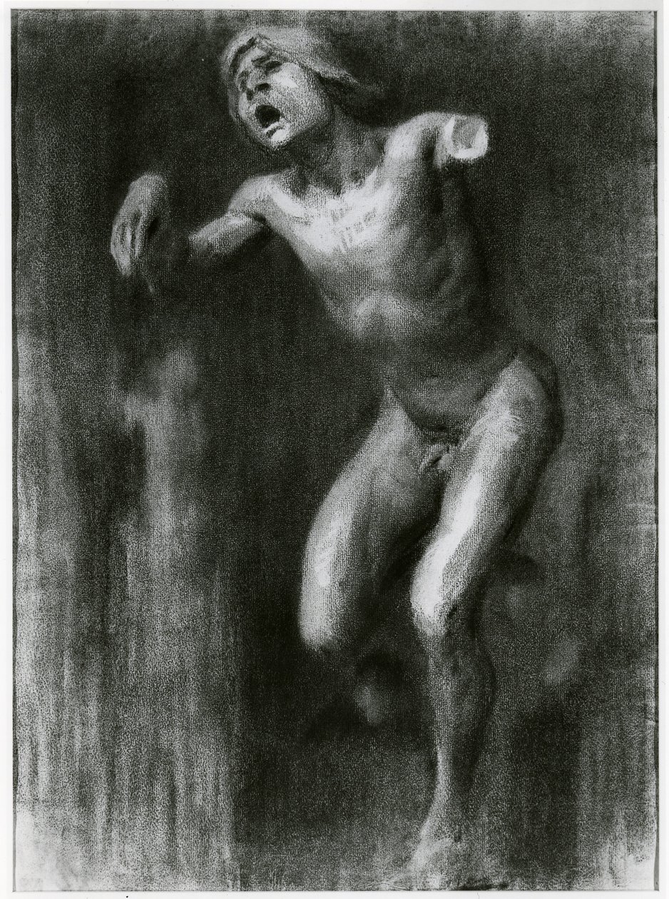 Calco in gesso da Thomas Anshutz