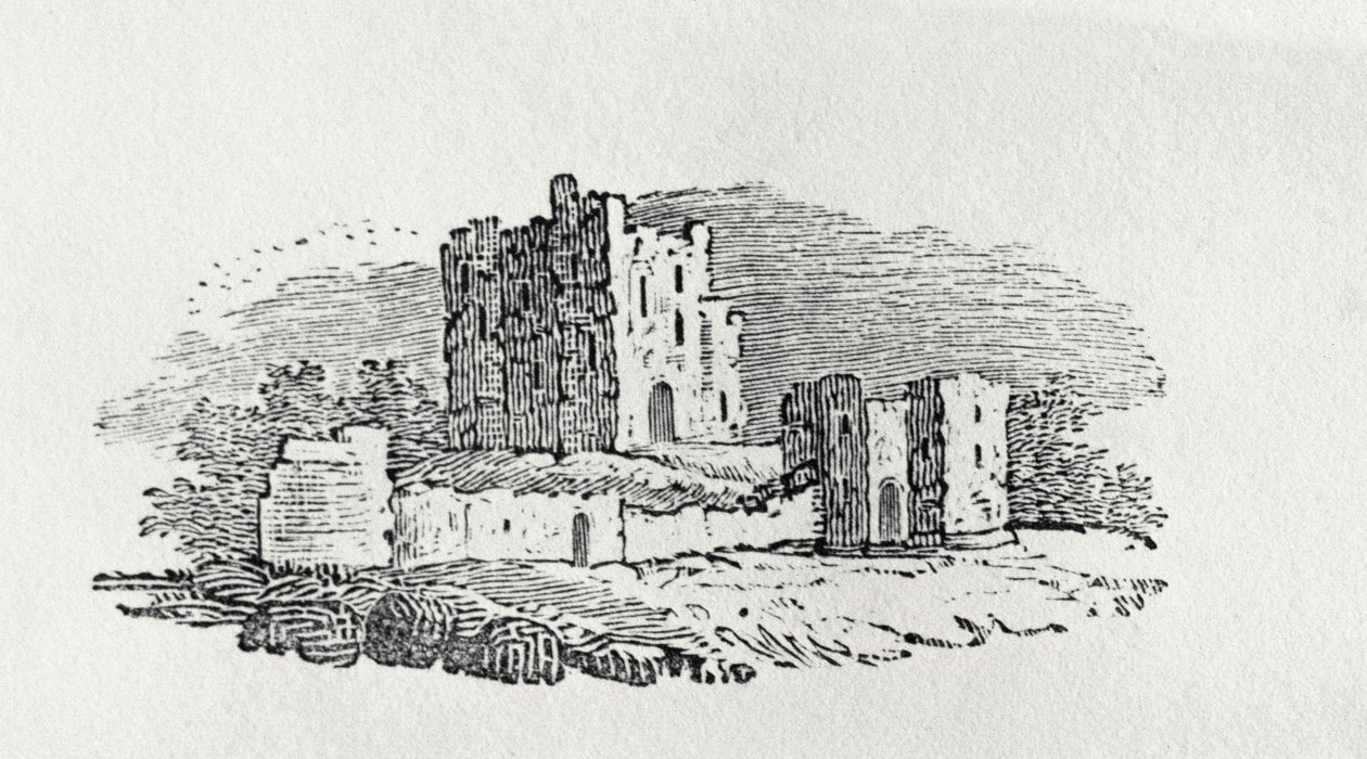 Rovine del castello da 