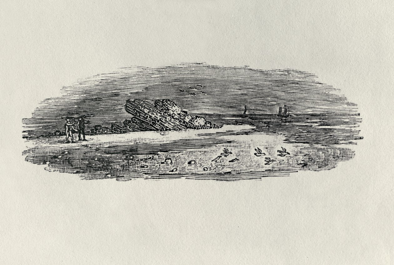 Rocce con navi costiere, c. 1801, da 