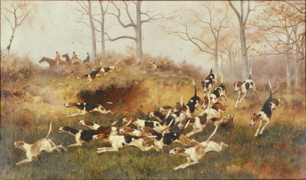 In piena corsa, c.1880 da Thomas Blinks