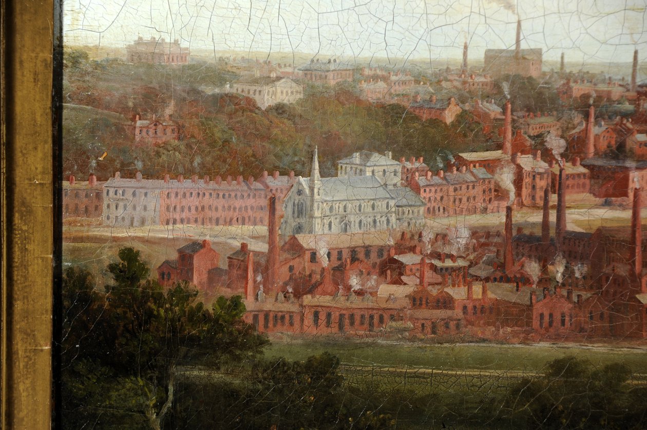 Veduta di Leeds da Thomas Burras
