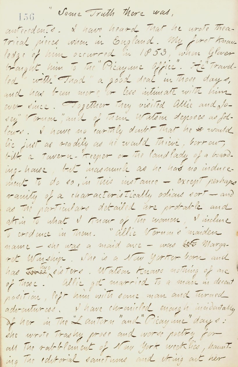 Diari di Thomas Butler Gunn - Volume 18, pagina 172, 16 gennaio 1862 da Thomas Butler Gunn