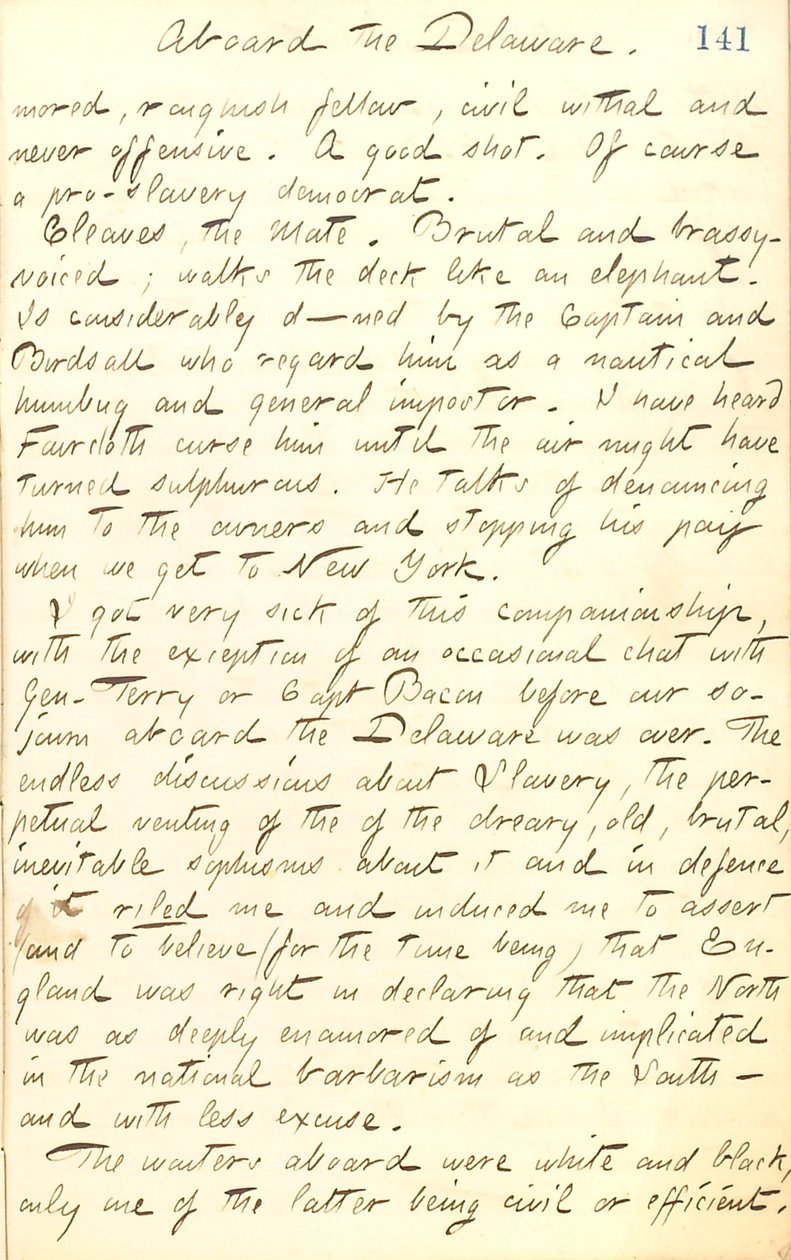 Diari di Thomas Butler Gunn - Volume 20, pagina 155, 31 agosto 1862 da Thomas Butler Gunn