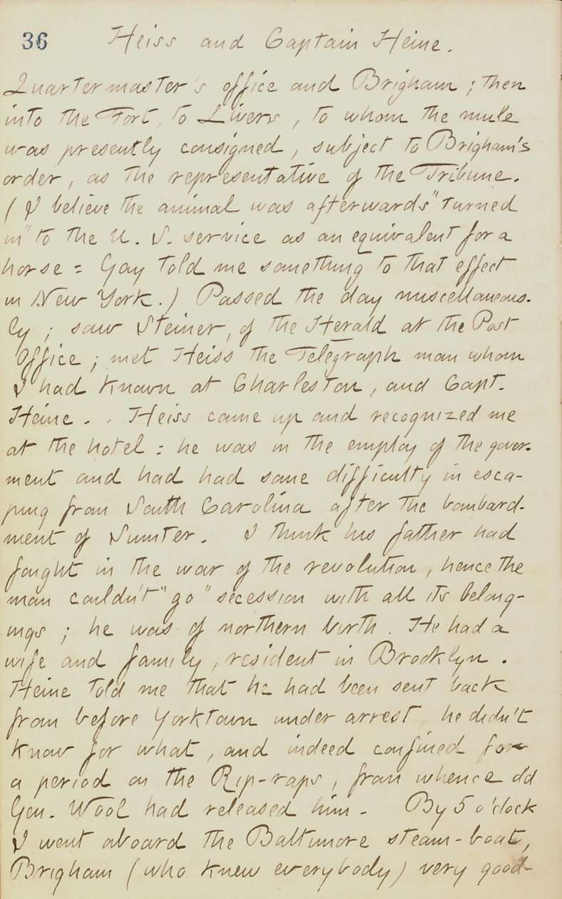Diari di Thomas Butler Gunn - Volume 20, pagina 44, 4 giugno 1862 da Thomas Butler Gunn