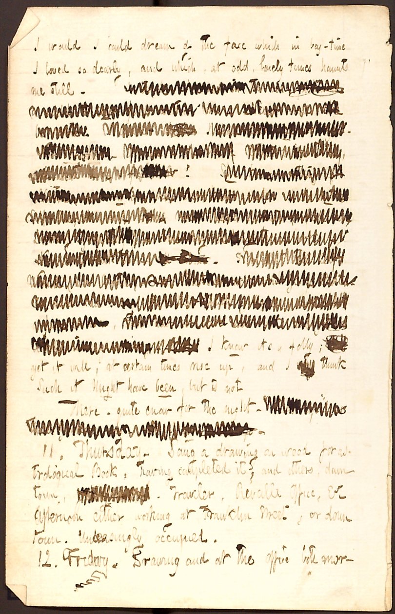 Diari di Thomas Butler Gunn - Volume 3, pagina 44, 10-12 dicembre 1851 da Thomas Butler Gunn