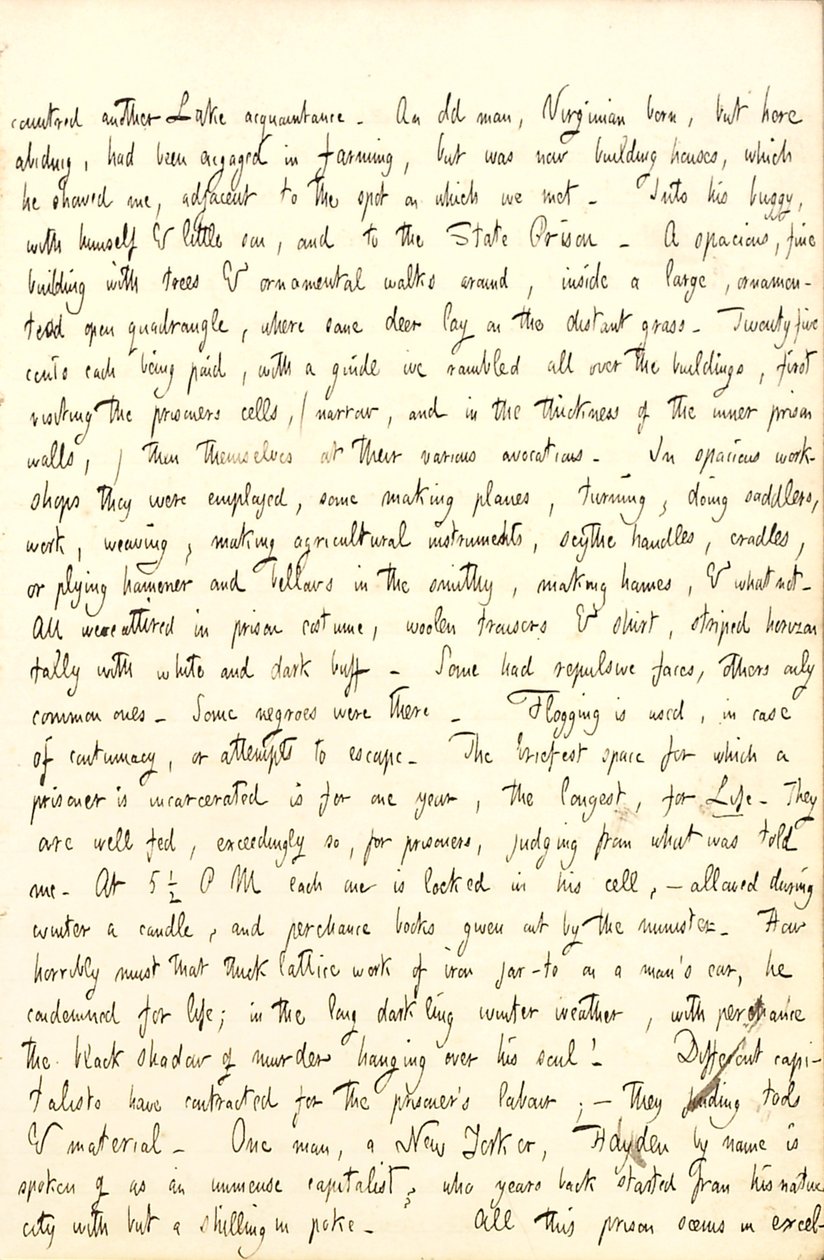 Diari di Thomas Butler Gunn - Volume 6, pagina 119, 23 settembre 1853 da Thomas Butler Gunn