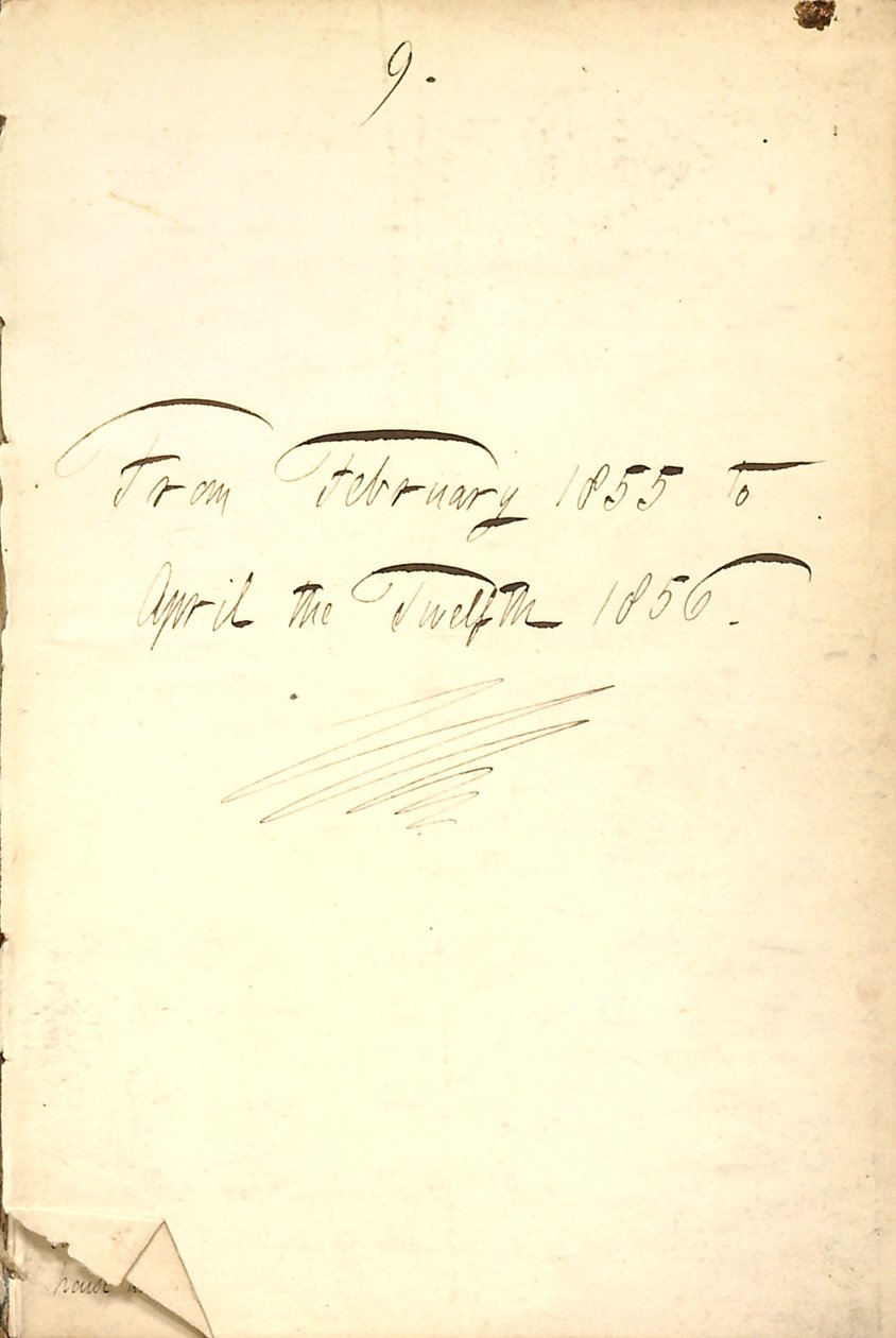 Diari di Thomas Butler Gunn - Volume 7, pagina 5, 1855-1856 da Thomas Butler Gunn