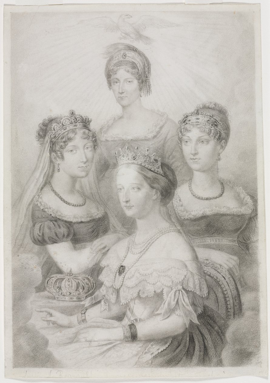 Donne Bonaparte da Thomas Casimir Regnault