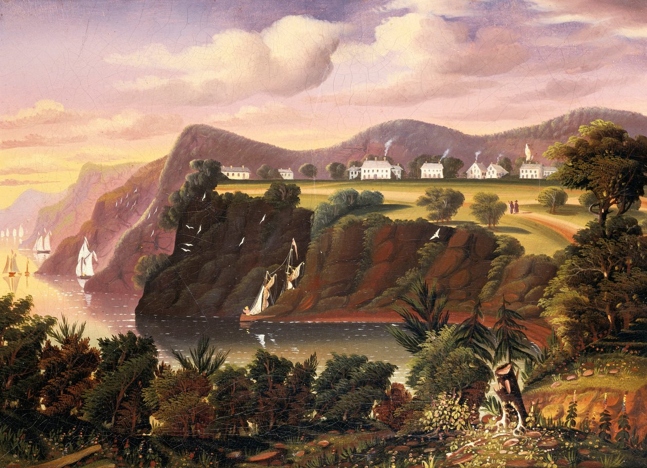Veduta da West Point da Thomas Chambers
