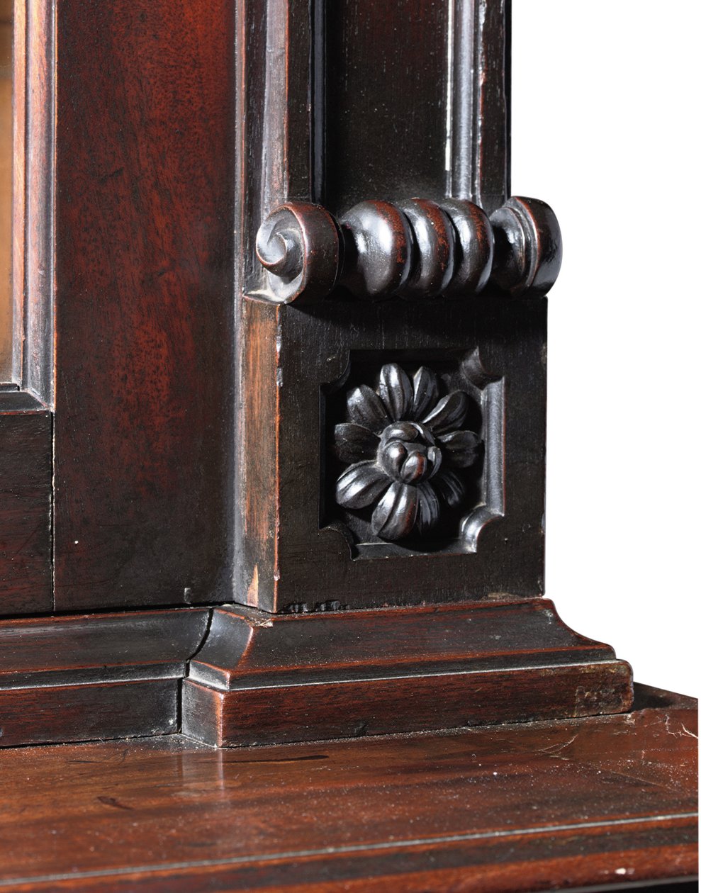 Una libreria a fronte spezzata di Giorgio III da Thomas Chippendale