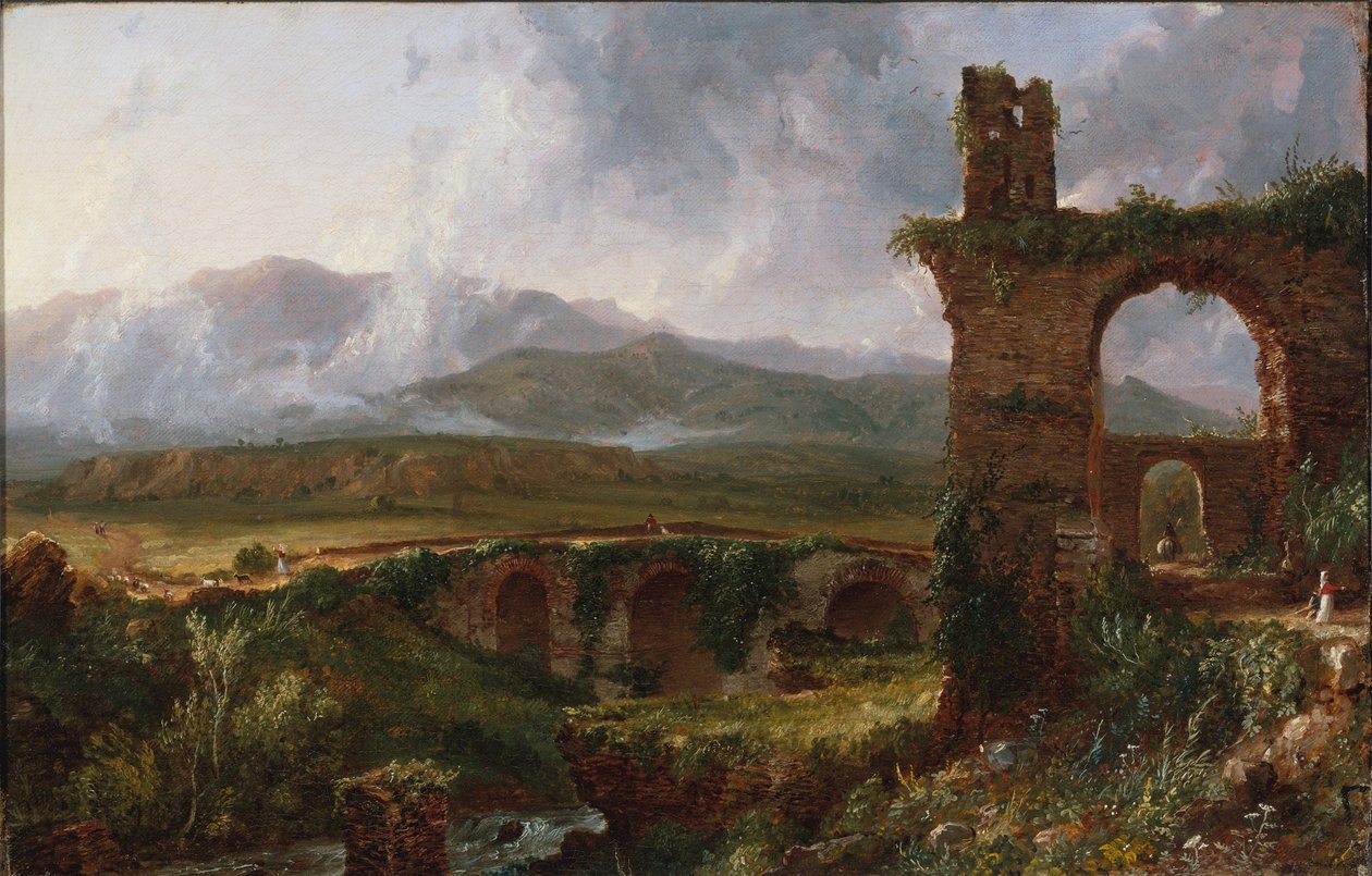 A View near Tivoli (Morning) da Thomas Cole