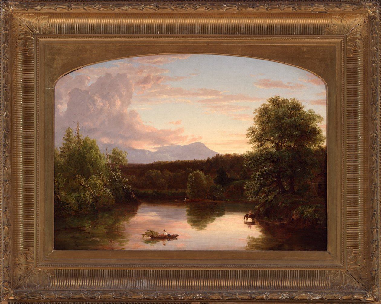North Mountain e Catskill Creek da Thomas Cole