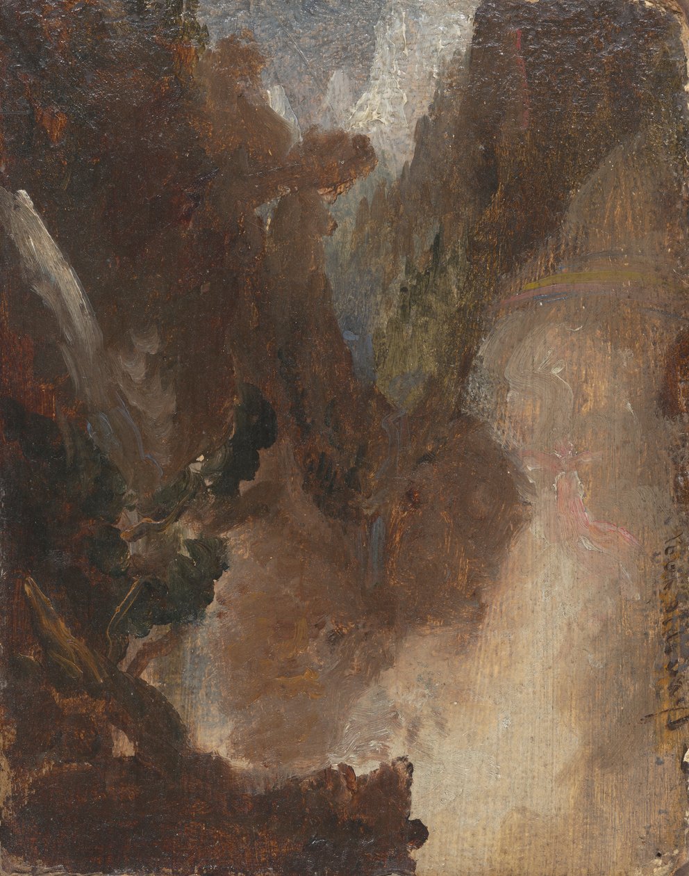 Studio per una scena da Lord Byron da Thomas Cole
