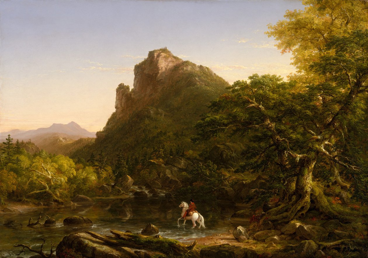 Il guado di montagna da Thomas Cole