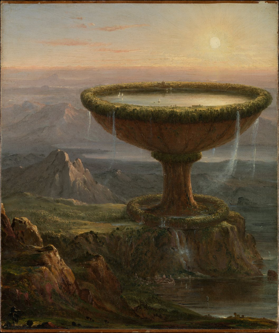 Il calice del Titano da Thomas Cole
